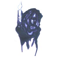 A candle burns, far far away &copy; Ski