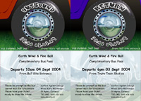 bus tickets for sas ball - both sides shown