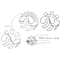 sketch 3 - logo starting to develop